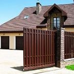 Откатные ворота лучшее решение для участка